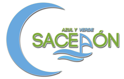 Sacedón, azul y verde